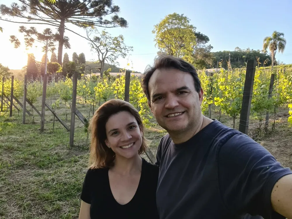 Luís Henrique e Talise Zanini da Era dos Ventos — Foto: Divulgação