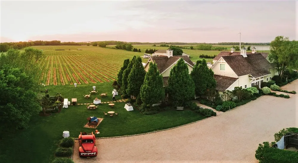 A vinícola Bedell Cellars — Foto: Divulgação