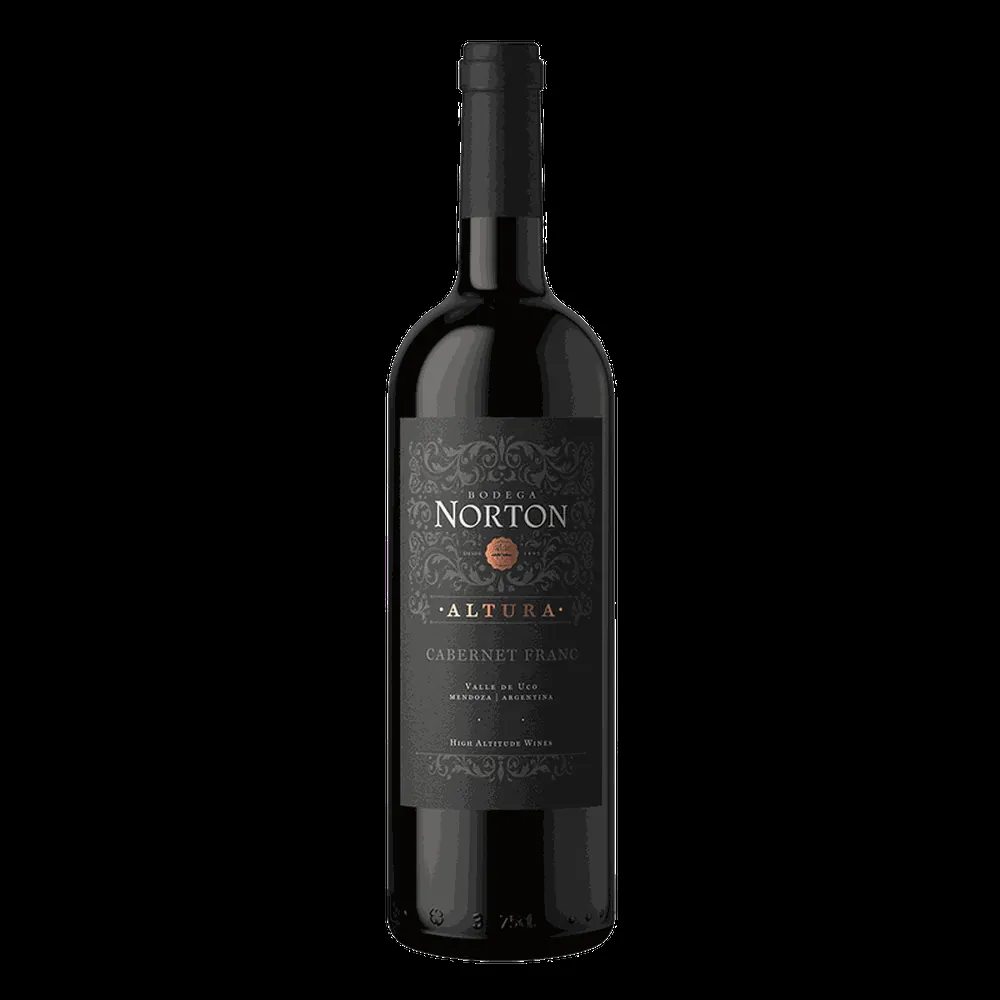 Vinho Tinto Argentino Norton Altura Cabernet franc 750ml — Foto: Reprodução/Instagram