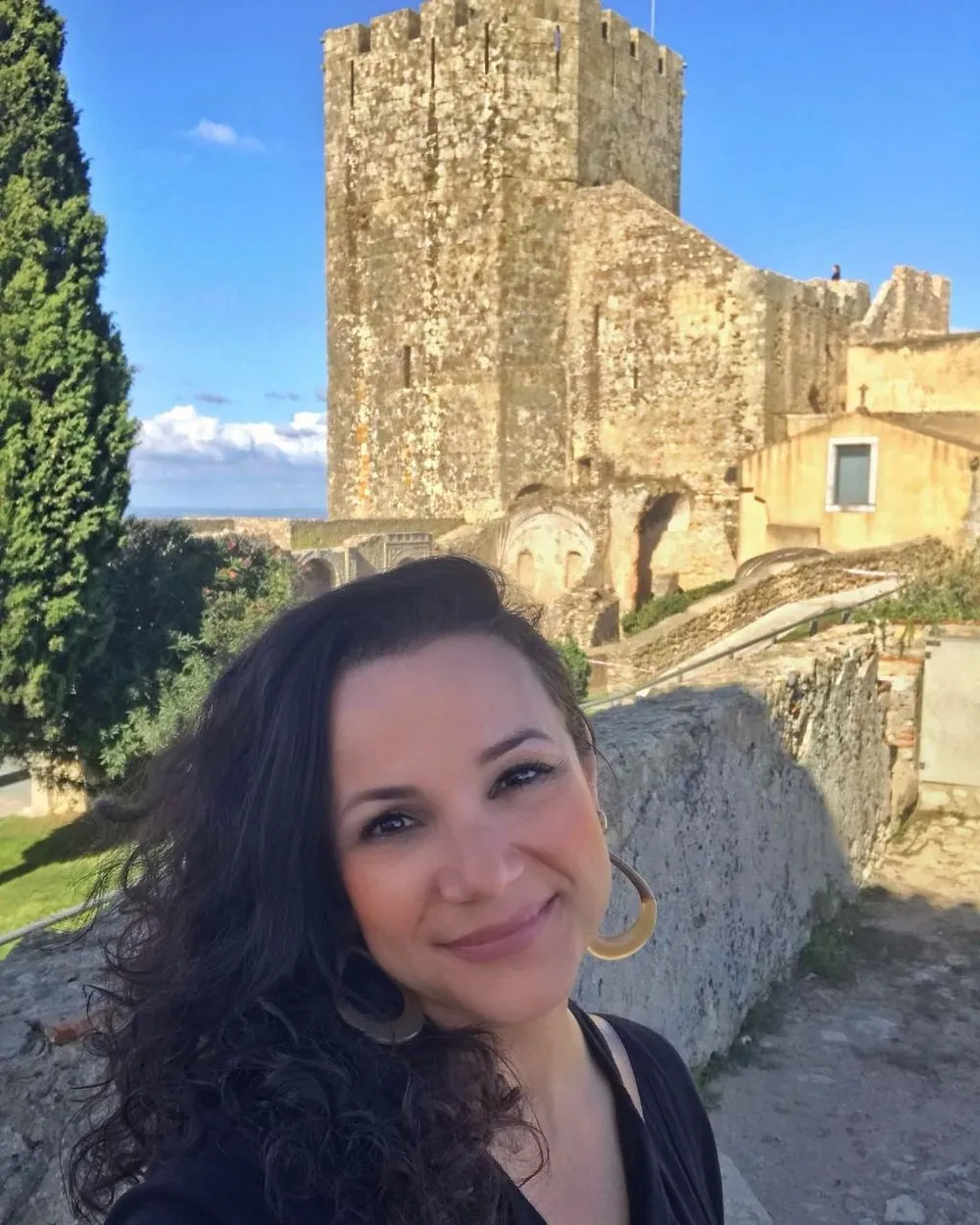 Elaine de Oliveira em Setúbal — Foto: Acervo pessoal