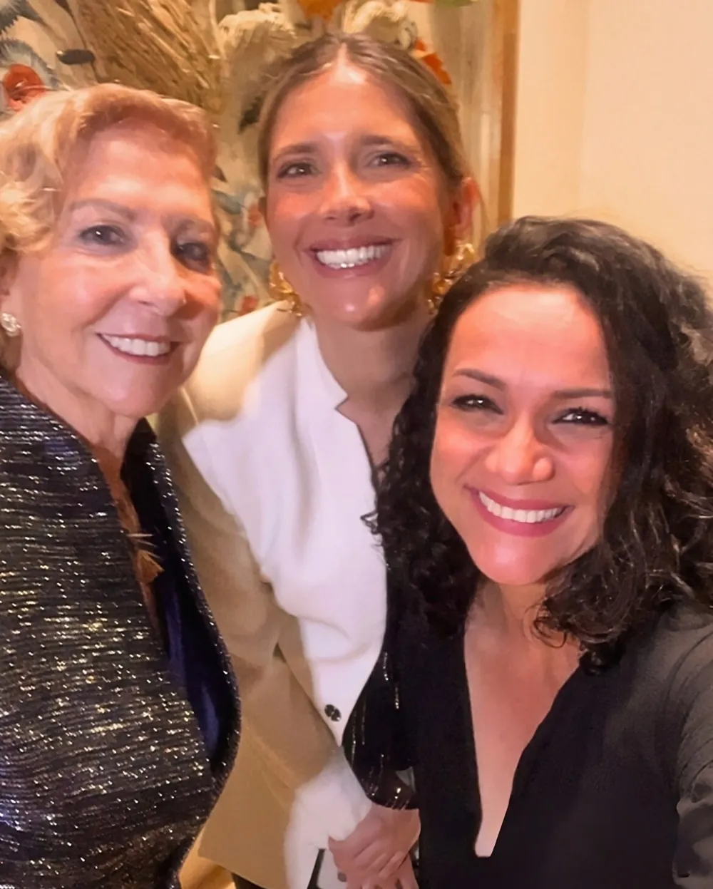 Susana Balbo, Ana Lovaglio e Elaine de Oliveira — Foto: Acervo pessoal